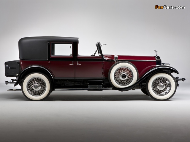 Photos of Rolls-Royce Springfield Phantom I Town Car by Hibbard & Darrin 1928 (640 x 480)