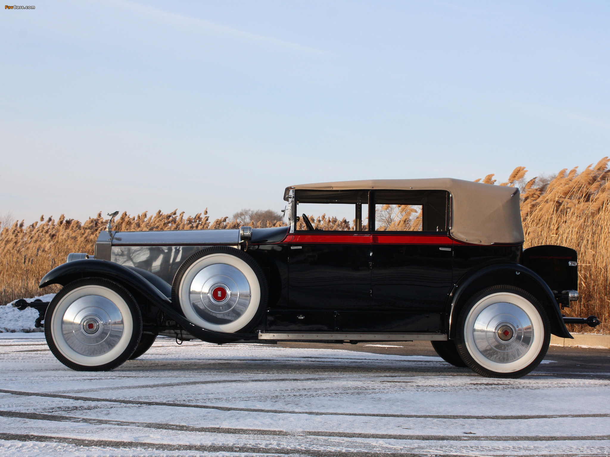Photos of Rolls-Royce Springfield Phantom I Newmarket Convertible Sedan by Brewster (S393KP) 1928 (2048 x 1536)