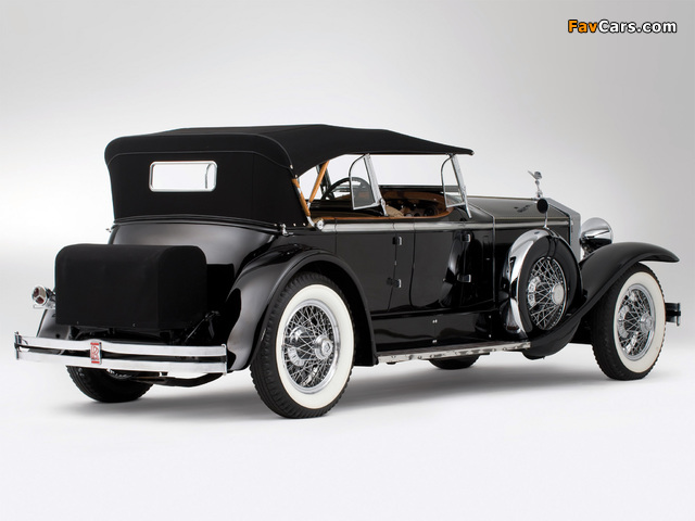 Photos of Rolls-Royce Springfield Phantom I Ascot Sport Phaeton by Brewster (S364LR-7174) 1929 (640 x 480)