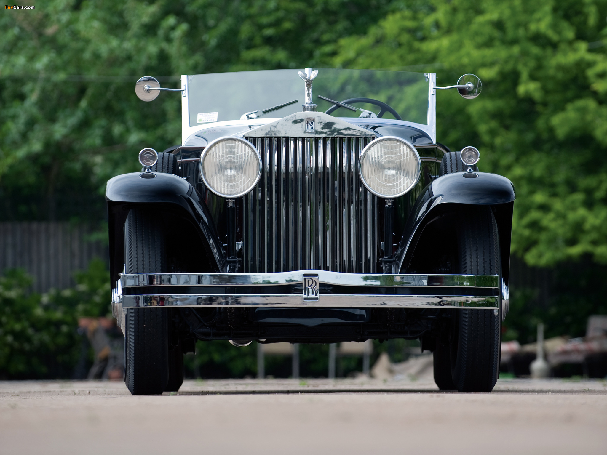 Photos of Rolls-Royce Phantom II Henley Brewster Roadster 1932 (2048 x 1536)