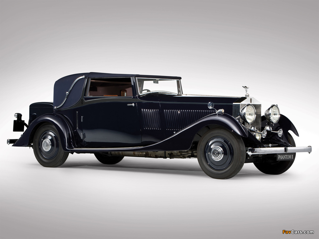 Photos of Rolls-Royce Phantom II Continental Sedanca Coupe 1933 (1024 x 768)