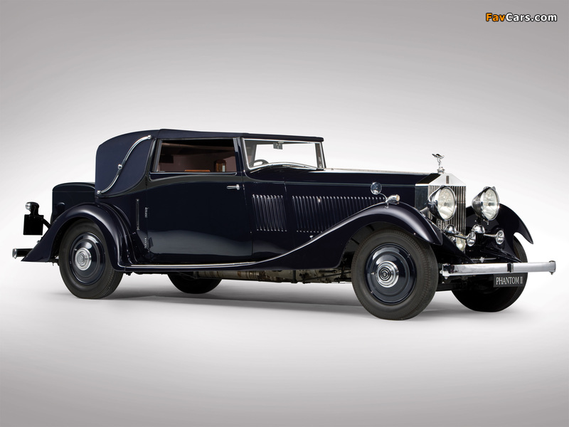 Photos of Rolls-Royce Phantom II Continental Sedanca Coupe 1933 (800 x 600)