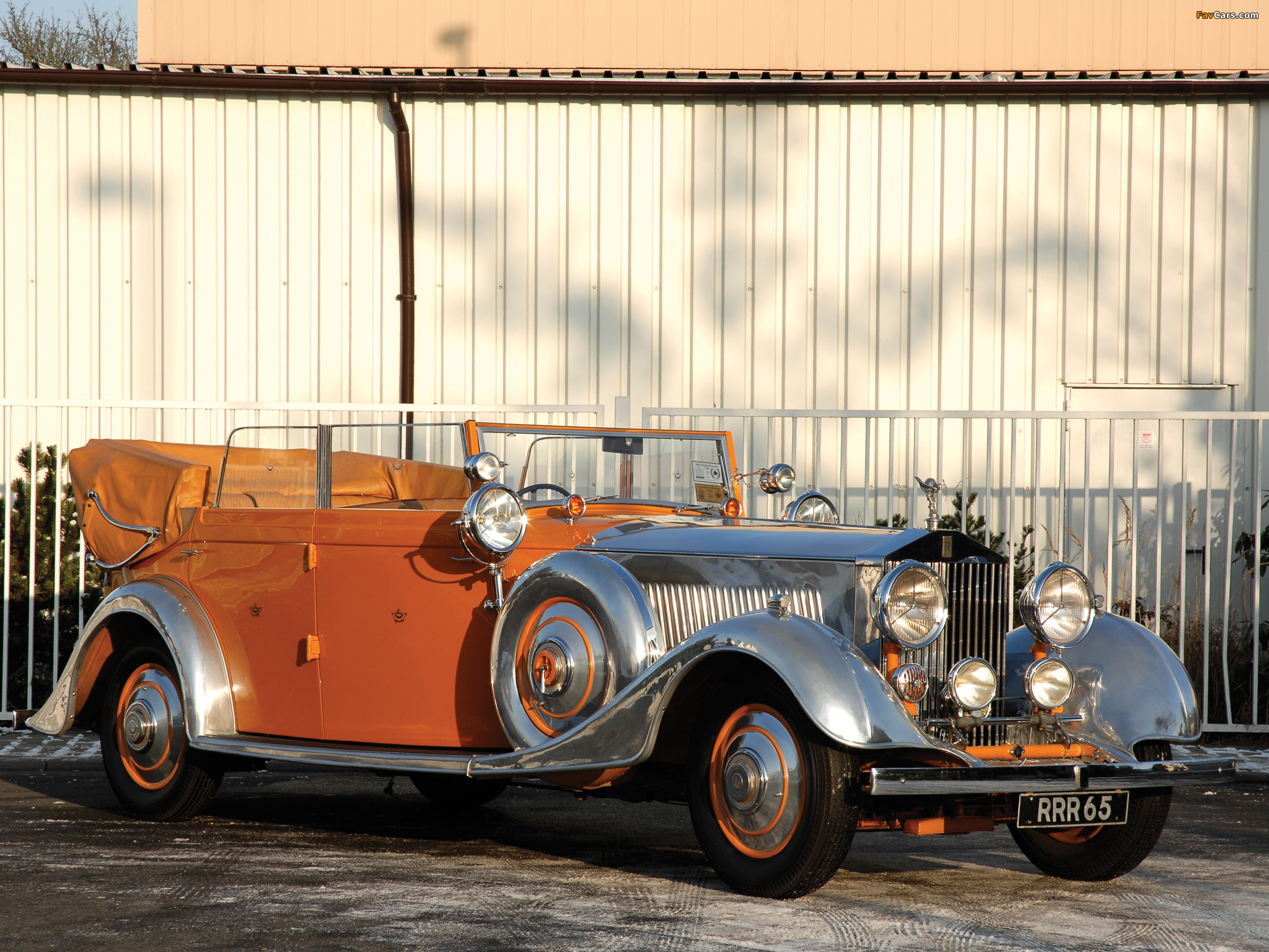 Photos of Rolls-Royce Phantom II 40/50 HP Cabriolet Star of India 1934 (2048 x 1536)