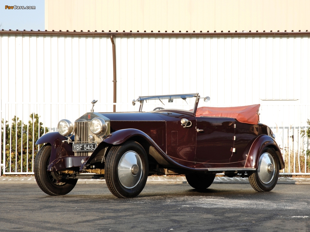 Photos of Rolls-Royce Phantom 40/50 HP Cabriolet by Manessius (I) 1925 (1024 x 768)