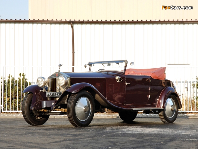 Photos of Rolls-Royce Phantom 40/50 HP Cabriolet by Manessius (I) 1925 (640 x 480)