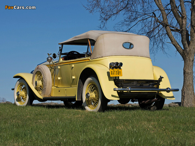 Pictures of Rolls-Royce Phantom I 40/50 HP Ascot Sport Phaeton by Brewster (S304KP-7180) 1928 (640 x 480)