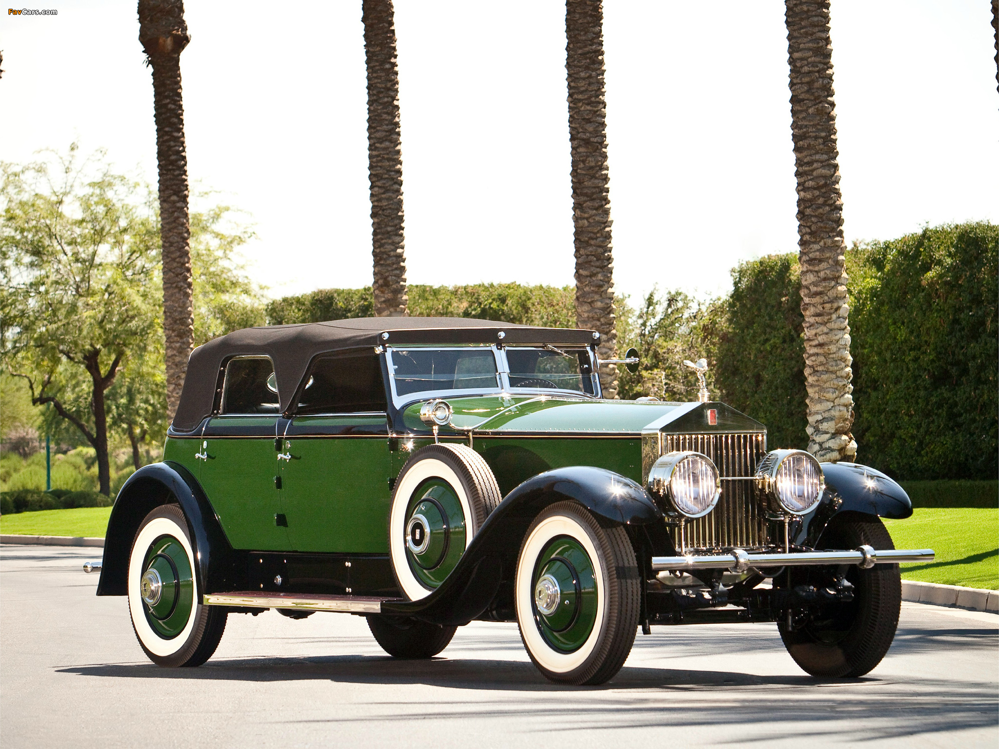 Pictures of Rolls-Royce Springfield Phantom I Convertible Sedan by Hibbard & Darrin 1929 (2048 x 1536)