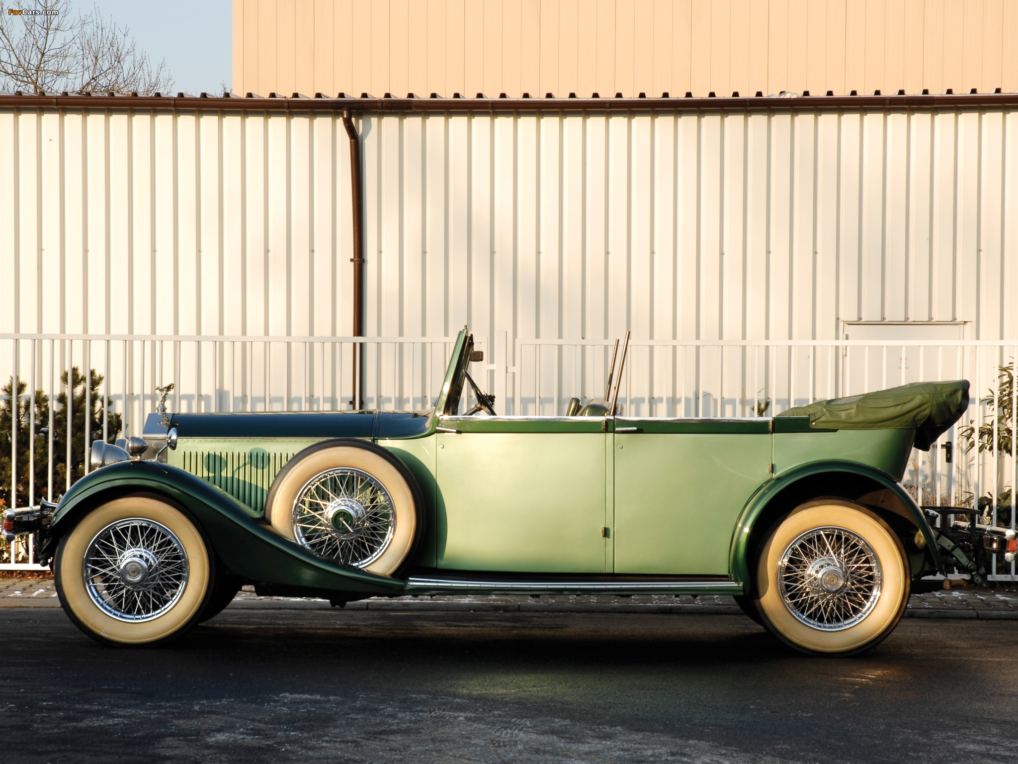 Pictures of Rolls-Royce Phantom II 40/50 HP Cabriolet Hunting Car 1929 (2048 x 1536)