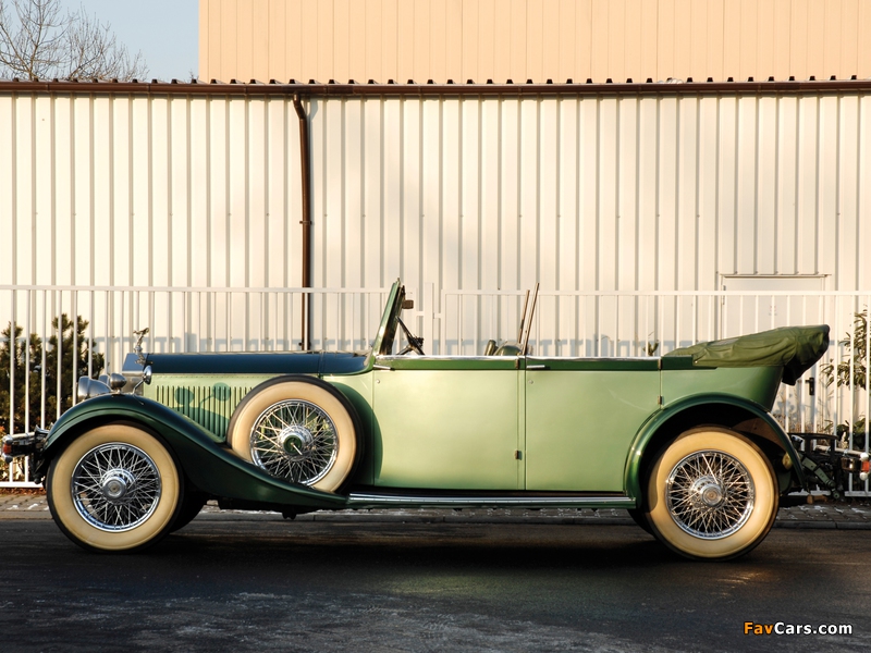 Pictures of Rolls-Royce Phantom II 40/50 HP Cabriolet Hunting Car 1929 (800 x 600)
