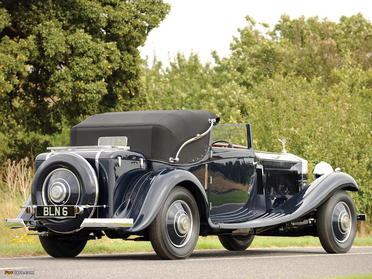 Pictures of Rolls-Royce Phantom II Continental Drophead Coupe 1934 (1280 x 960)