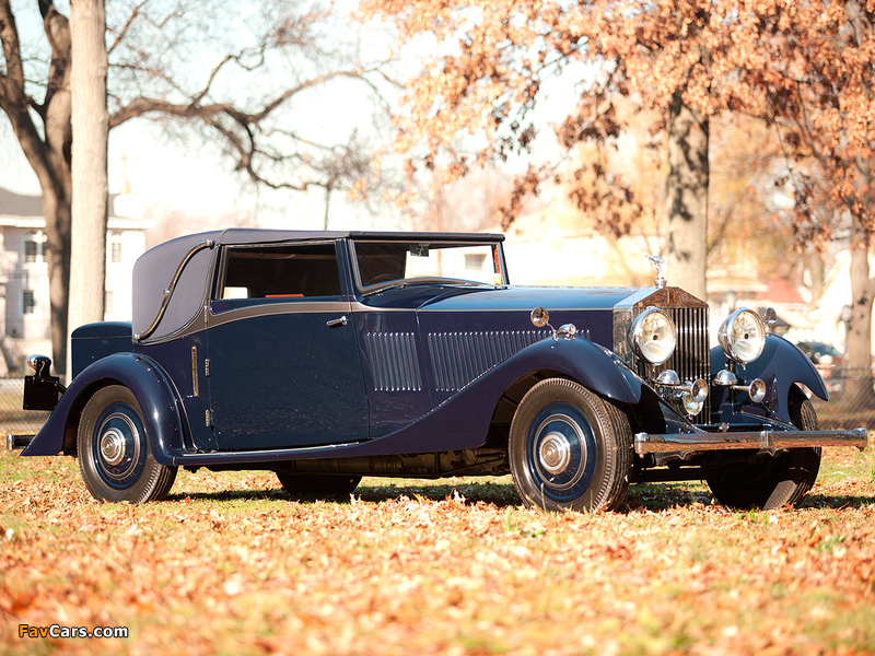 Pictures of Rolls-Royce Phantom II Continental Sedanca Drophead Coupe 1934 (800 x 600)