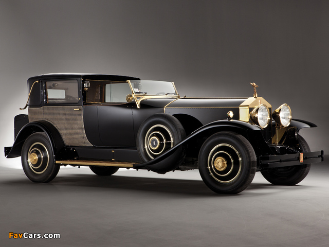 Pictures of Rolls-Royce Phantom Riviera Town Brougham by Brewster (I) 1929 (640 x 480)