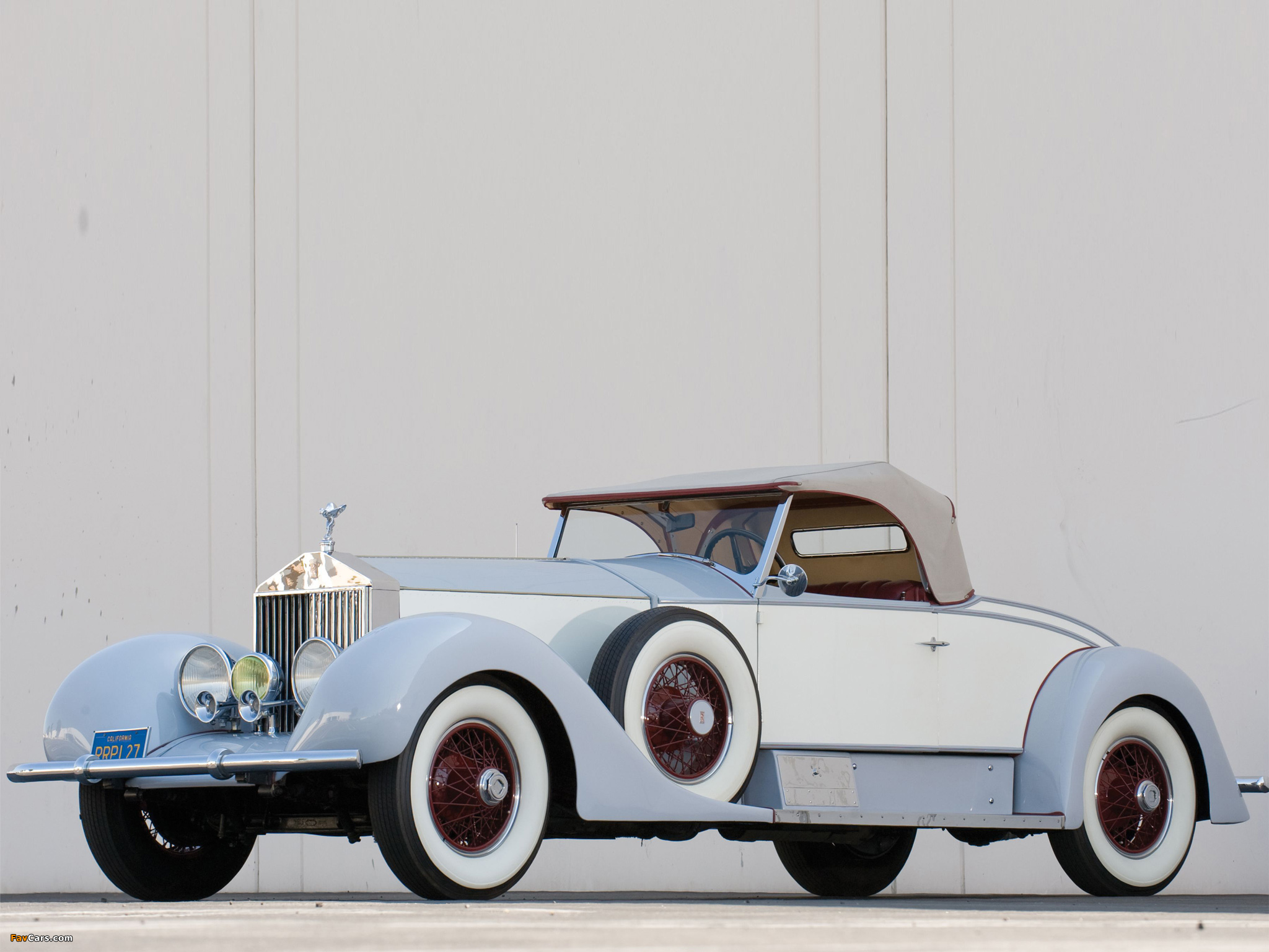 Rolls-Royce Phantom I Playboy Roadster 1927 images (2048 x 1536)