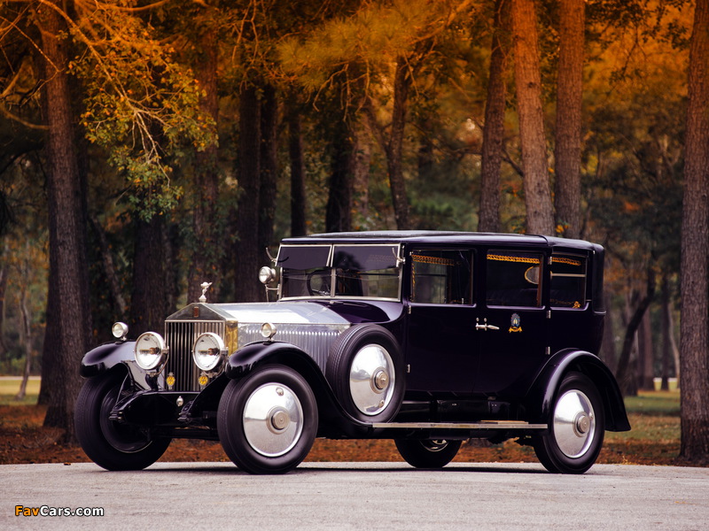 Rolls-Royce Phantom I Enclosed Drive Landaulette by Mulliner 1927 photos (800 x 600)
