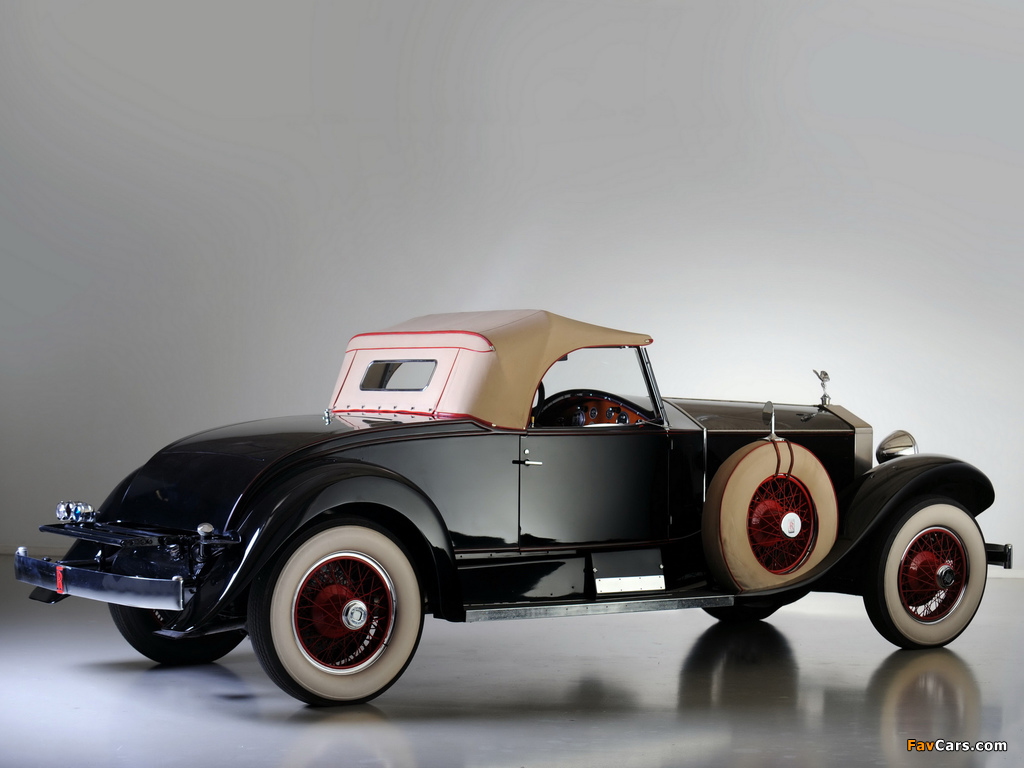 Rolls-Royce Phantom I Playboy Roadster 1928 photos (1024 x 768)