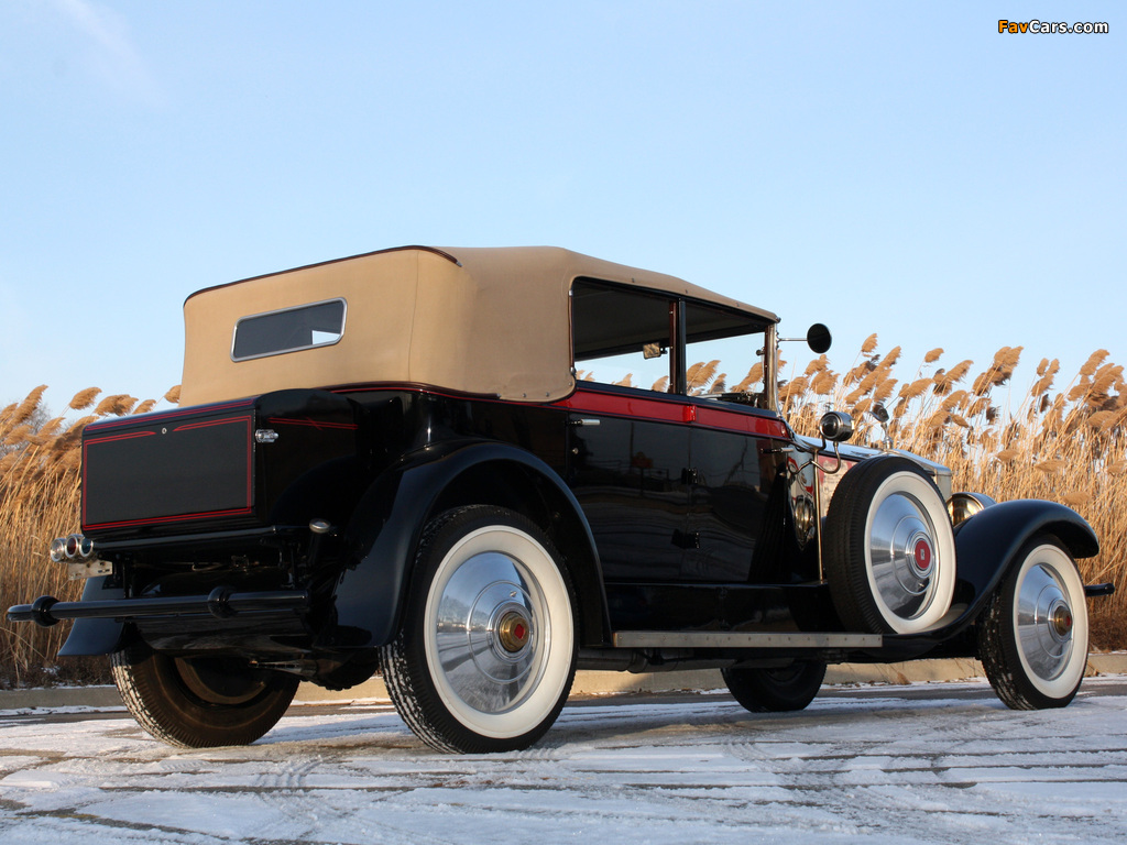 Rolls-Royce Springfield Phantom I Newmarket Convertible Sedan by Brewster (S393KP) 1928 wallpapers (1024 x 768)