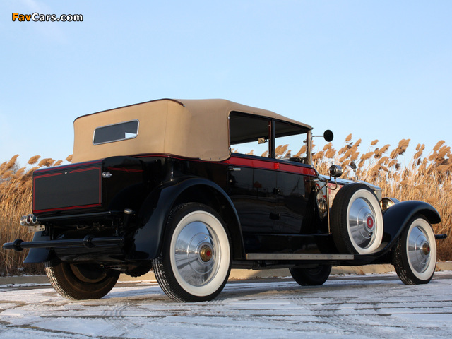 Rolls-Royce Springfield Phantom I Newmarket Convertible Sedan by Brewster (S393KP) 1928 wallpapers (640 x 480)