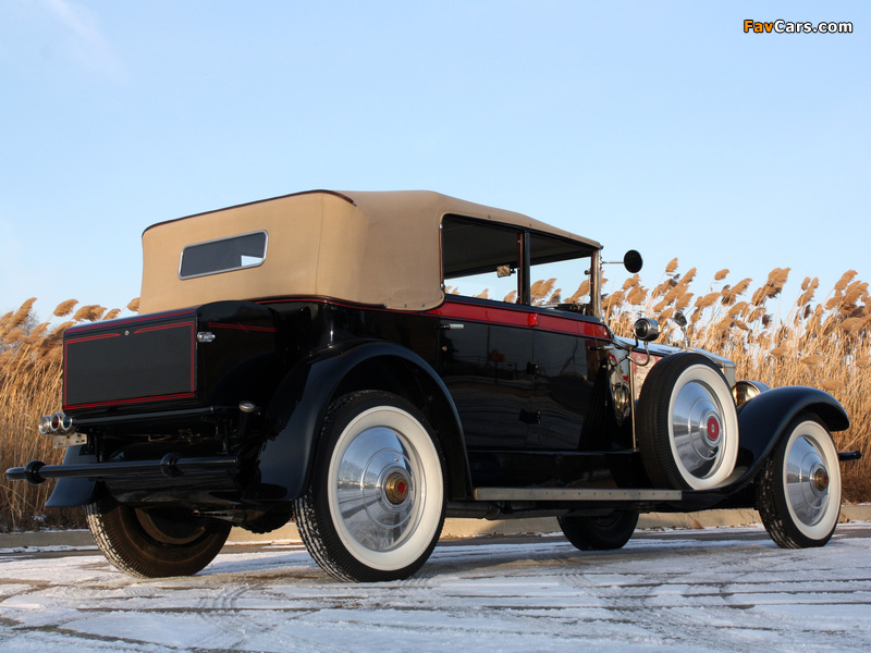 Rolls-Royce Springfield Phantom I Newmarket Convertible Sedan by Brewster (S393KP) 1928 wallpapers (800 x 600)