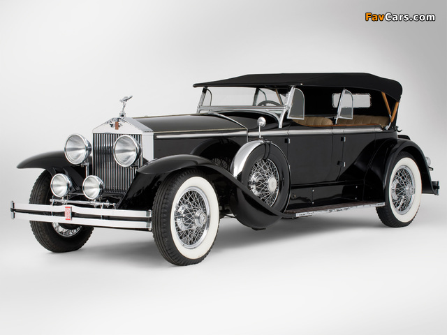 Rolls-Royce Springfield Phantom I Ascot Sport Phaeton by Brewster (S364LR-7174) 1929 images (640 x 480)