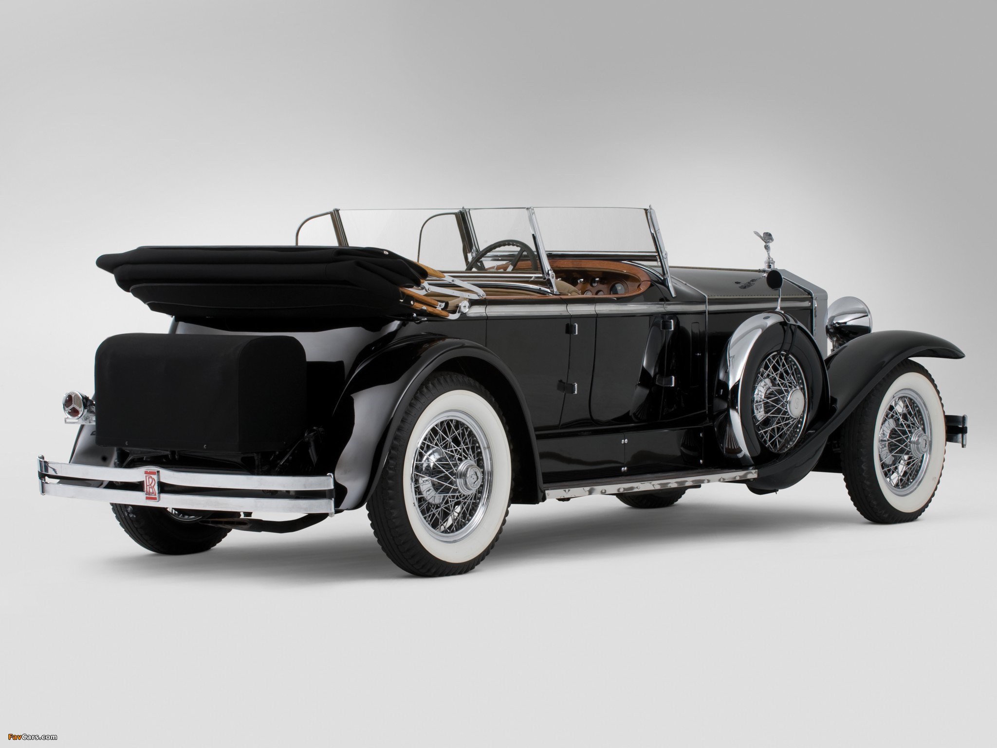 Rolls-Royce Springfield Phantom I Ascot Sport Phaeton by Brewster (S364LR-7174) 1929 pictures (2048 x 1536)