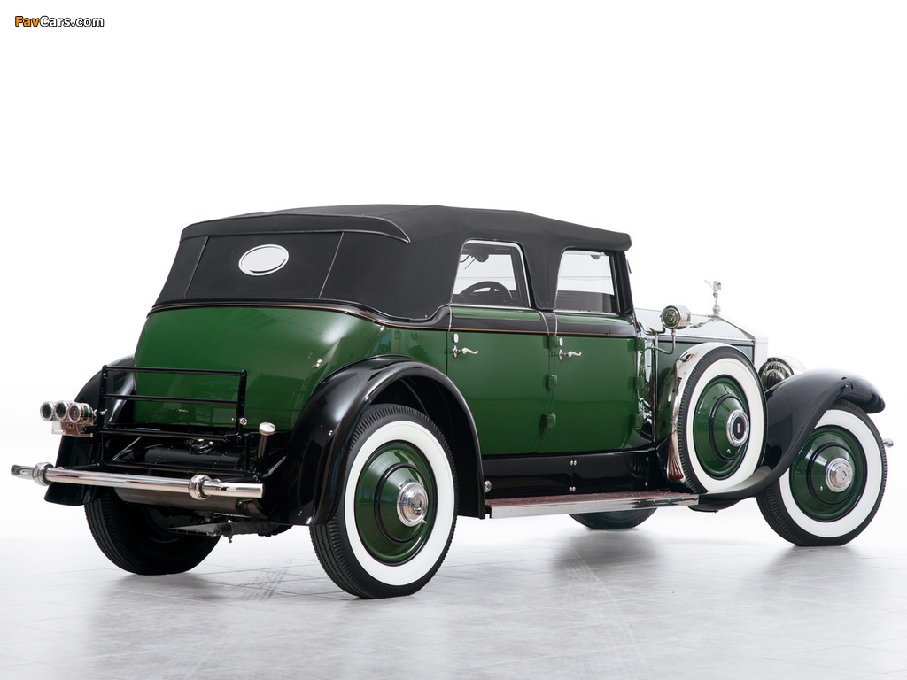 Rolls-Royce Springfield Phantom I Convertible Sedan by Hibbard & Darrin 1929 wallpapers (1024 x 768)