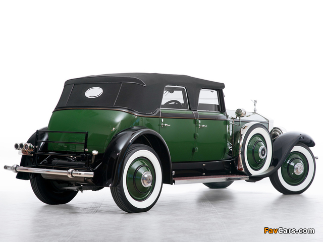 Rolls-Royce Springfield Phantom I Convertible Sedan by Hibbard & Darrin 1929 wallpapers (640 x 480)