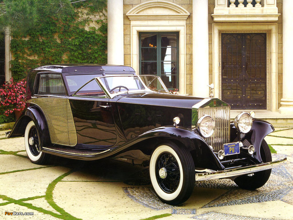 Rolls-Royce Phantom II Town Car by Brewster 1930 images (1024 x 768)