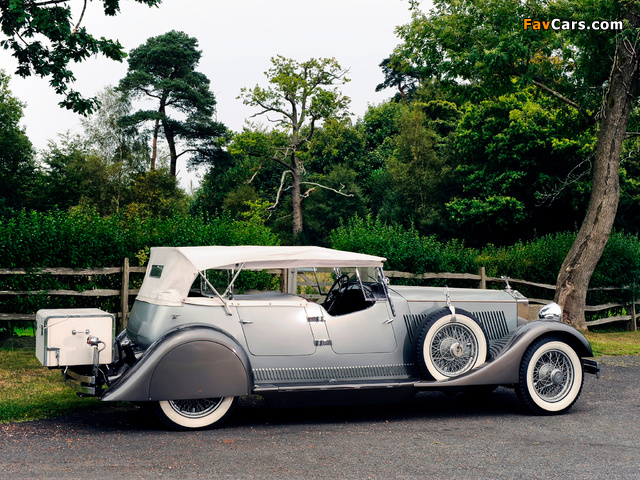 Rolls-Royce Phantom II Dual Cowl Sports Phaeton by Whittingham & Mitchel 1930 wallpapers (640 x 480)