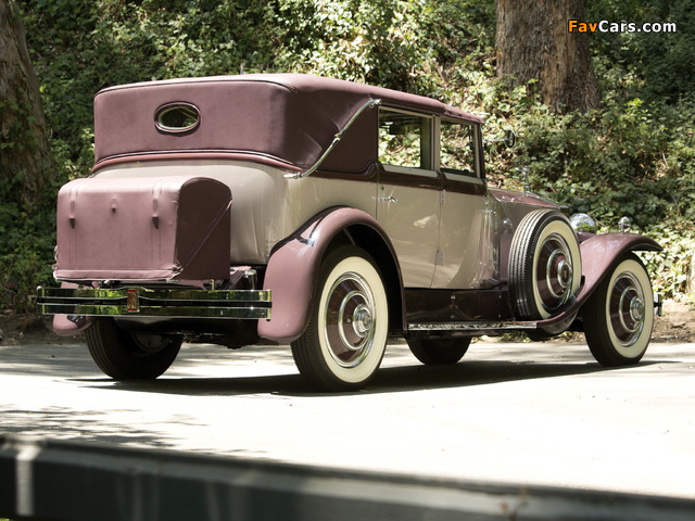 Rolls-Royce Phantom I Imperial Cabriolet by Hibbard & Darrin 1931 photos (640 x 480)