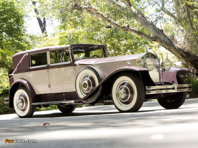 Rolls-Royce Phantom I Imperial Cabriolet by Hibbard & Darrin 1931 pictures (640 x 480)
