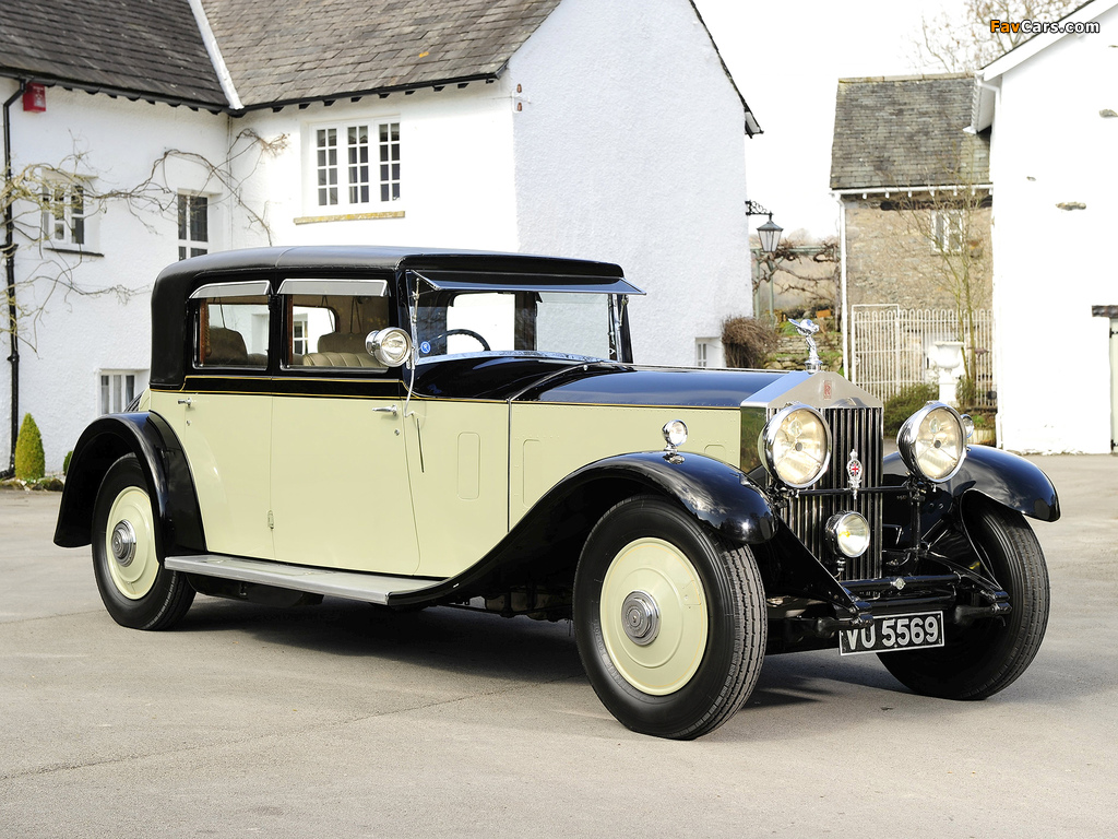 Rolls-Royce Phantom II 40/50 HP Saloon Limousine by Barker 1931 pictures (1024 x 768)