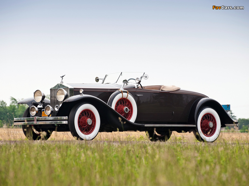 Rolls-Royce Phantom II Roadster by Brewster 1931 wallpapers (800 x 600)