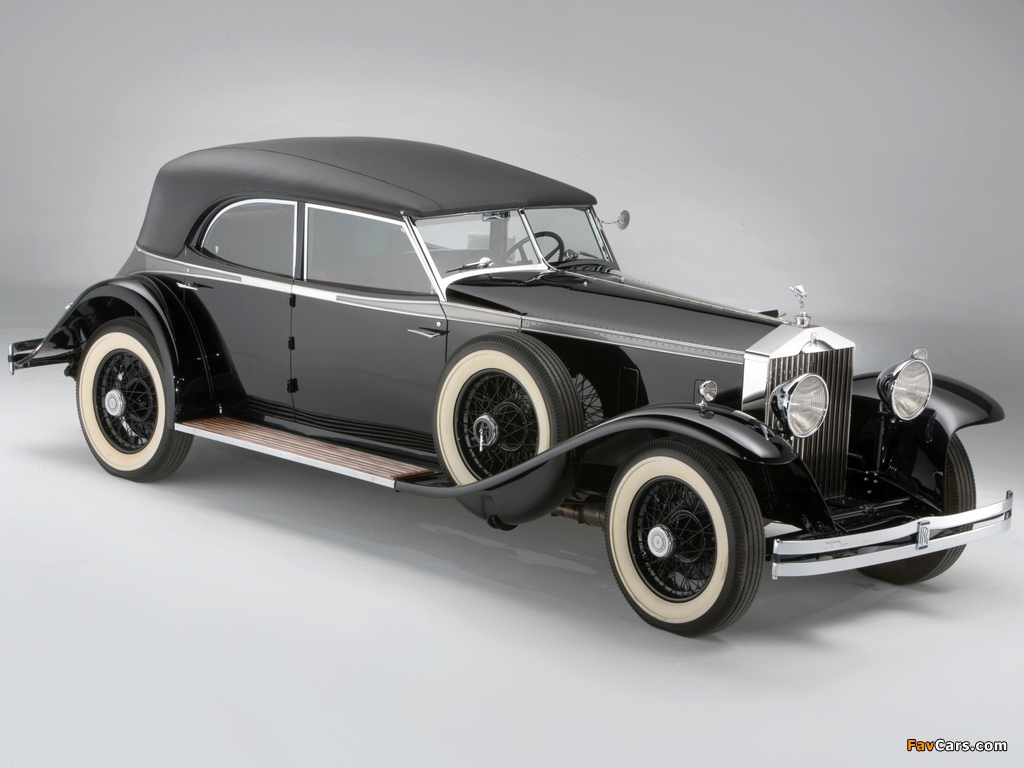 Rolls-Royce Phantom II Permanent Newmarket Sport Sedan 1932 images (1024 x 768)