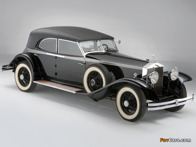 Rolls-Royce Phantom II Permanent Newmarket Sport Sedan 1932 images (640 x 480)