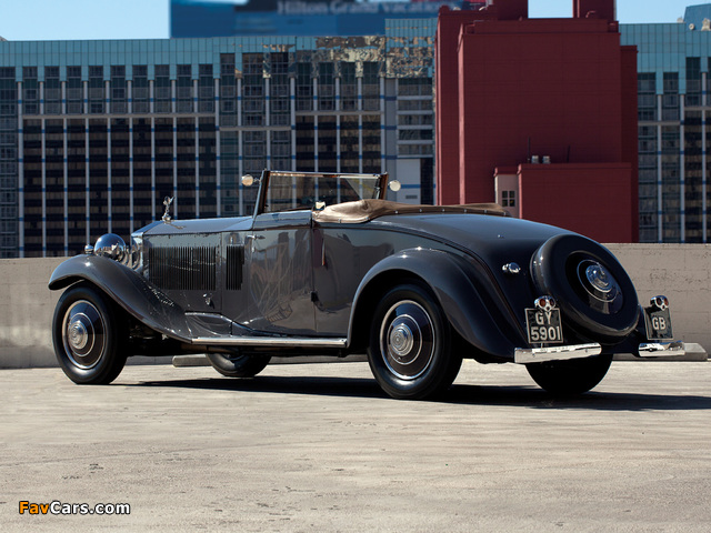 Rolls-Royce Phantom II Continental Drophead Coupe by Carlton 1932 images (640 x 480)