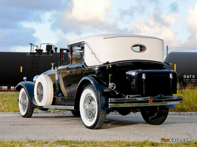 Rolls-Royce Springfield Phantom I Trouville Town Car by Brewster 1932 wallpapers (640 x 480)