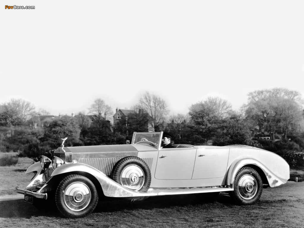 Rolls-Royce Phantom II Sports Open Tourer by Hooper 1932 wallpapers (1024 x 768)