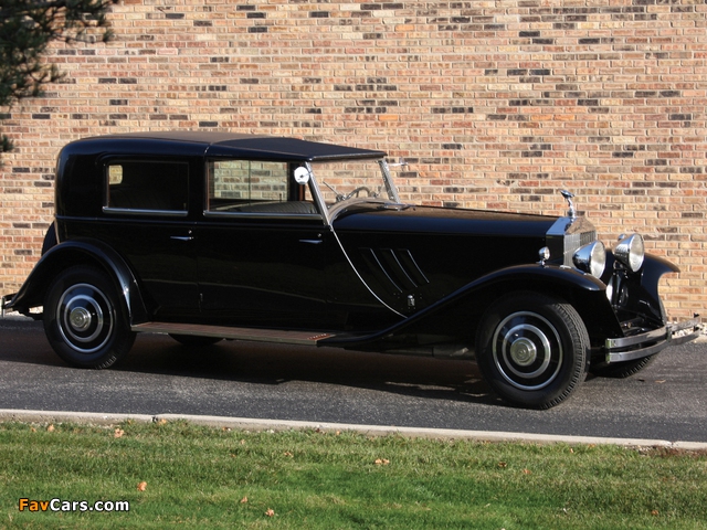 Rolls-Royce Phantom II Newport Town Car 1933 images (640 x 480)