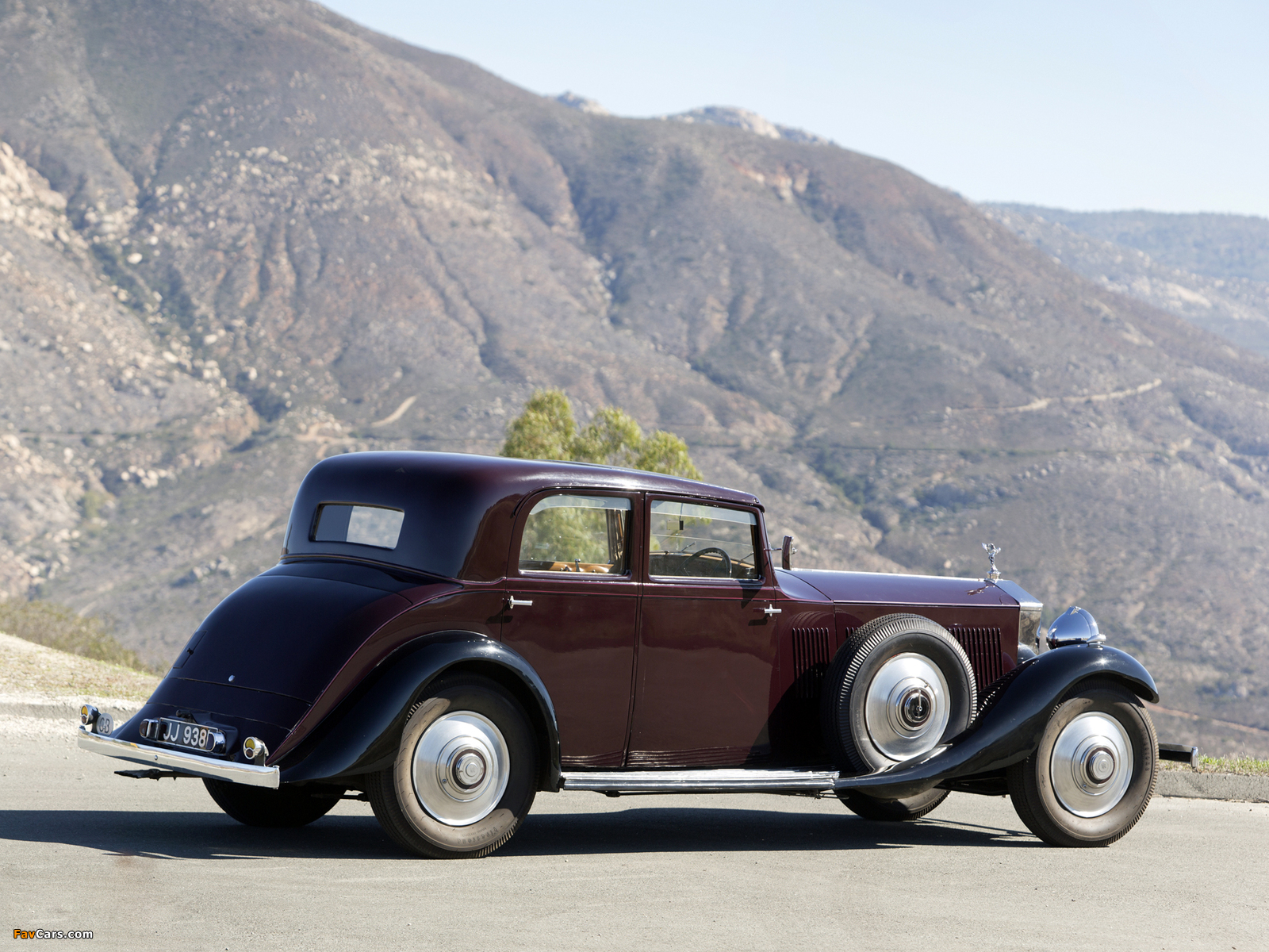 Rolls-Royce Phantom II Continental Touring Saloon by Barker 1933 photos (1600 x 1200)