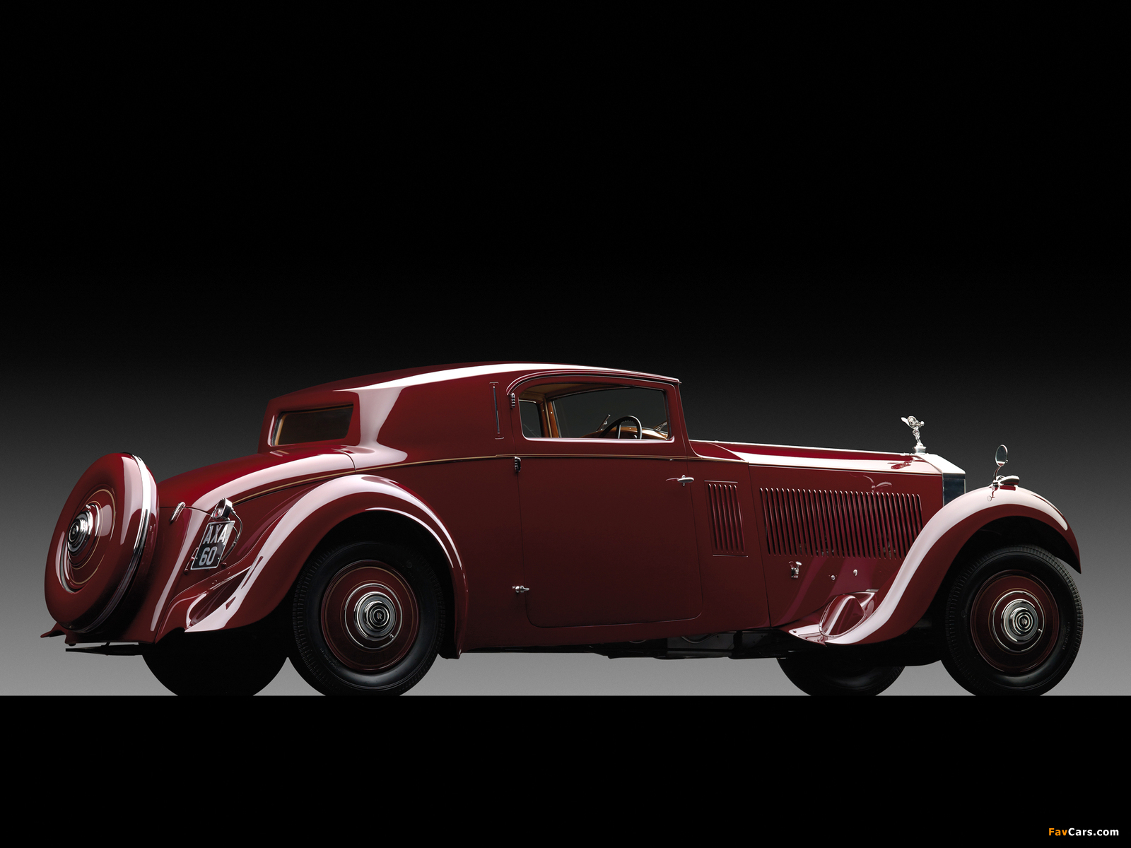 Rolls-Royce Phantom II Continental Coupe by Freestone & Webb 1933 pictures (1600 x 1200)