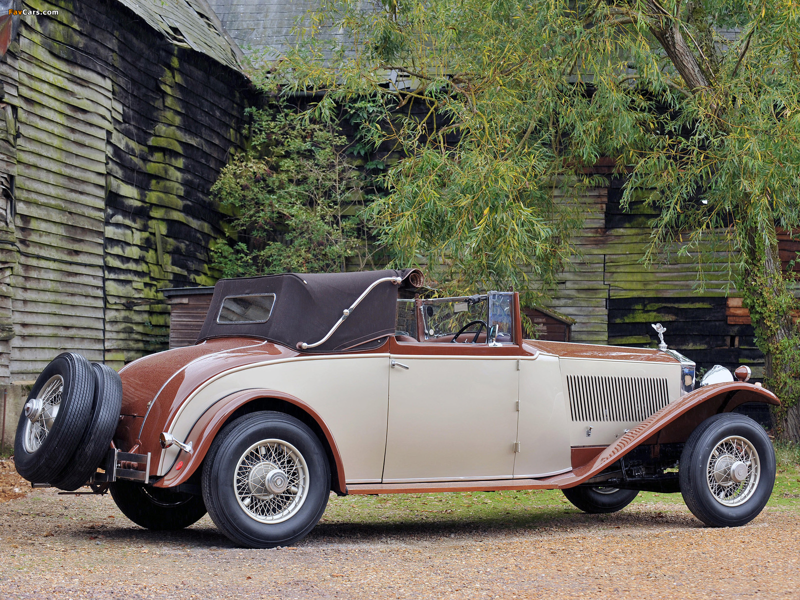 Rolls-Royce Phantom II 40/50 HP LWB Cabriolet by Millard 1933 wallpapers (1600 x 1200)
