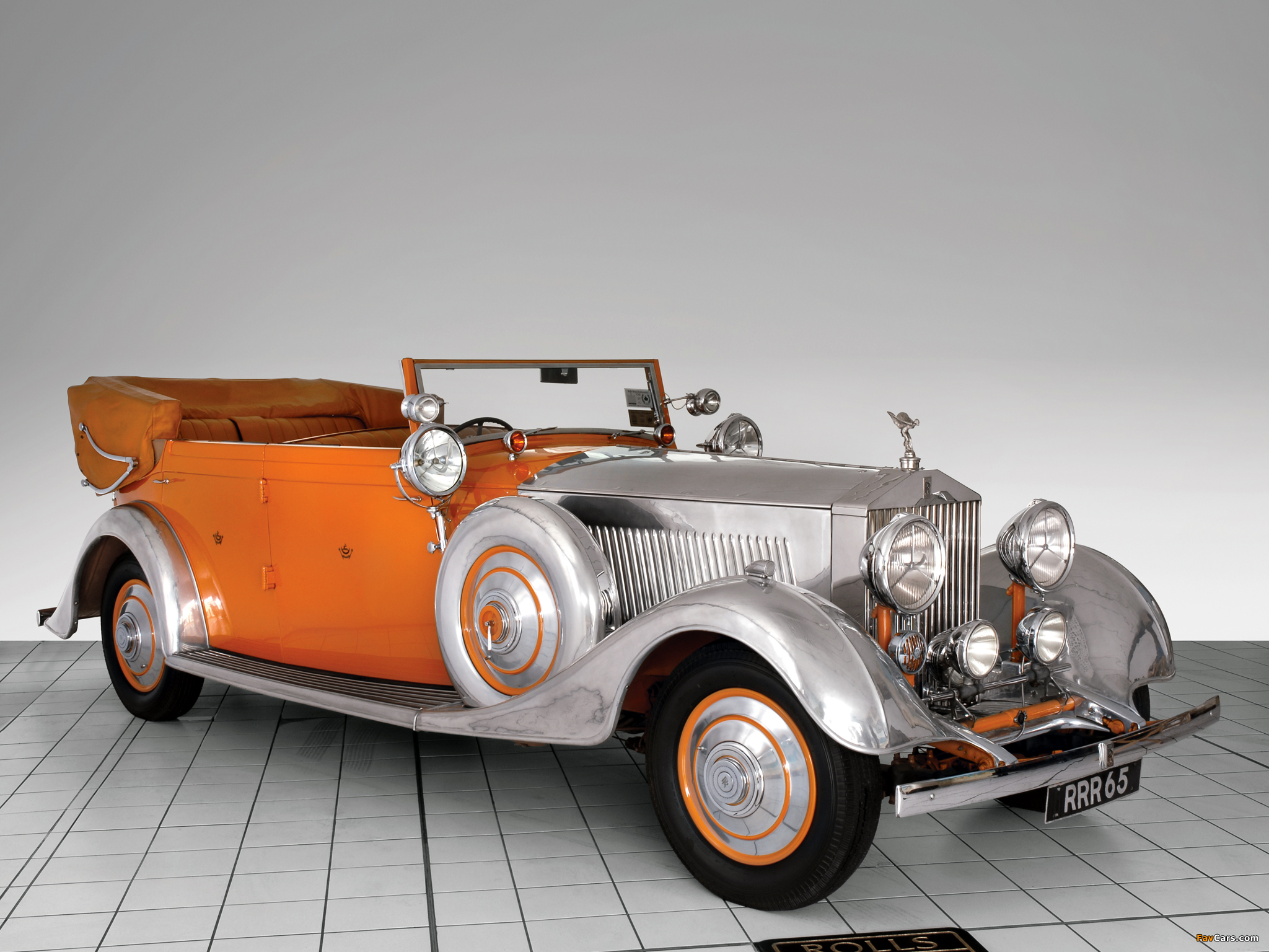 Rolls-Royce Phantom II 40/50 HP Cabriolet Star of India 1934 images (2048 x 1536)