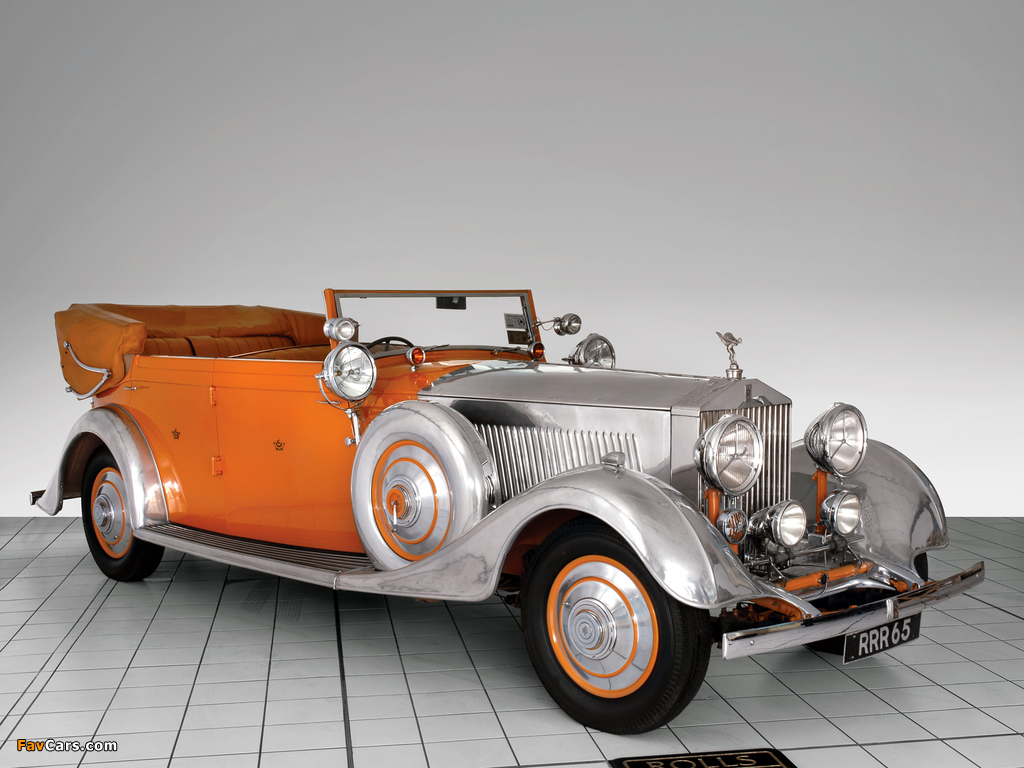 Rolls-Royce Phantom II 40/50 HP Cabriolet Star of India 1934 images (1024 x 768)