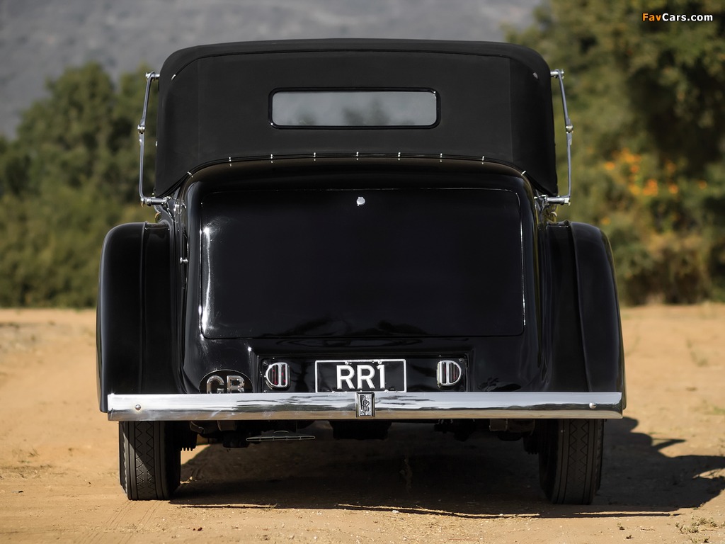 Rolls-Royce Phantom II Continental Drophead Sedanca Coupe by Mulliner 1934 images (1024 x 768)