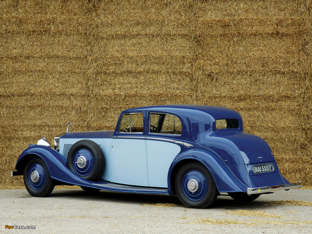 Rolls-Royce Phantom II Continental Sports Saloon 1934 images (1024 x 768)