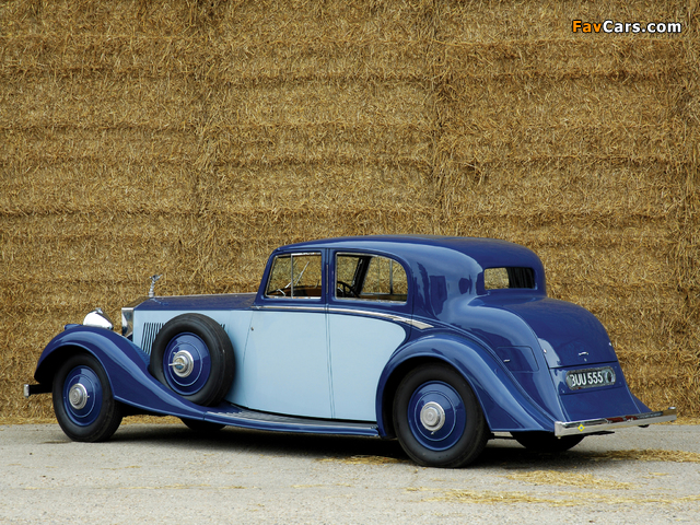 Rolls-Royce Phantom II Continental Sports Saloon 1934 images (640 x 480)
