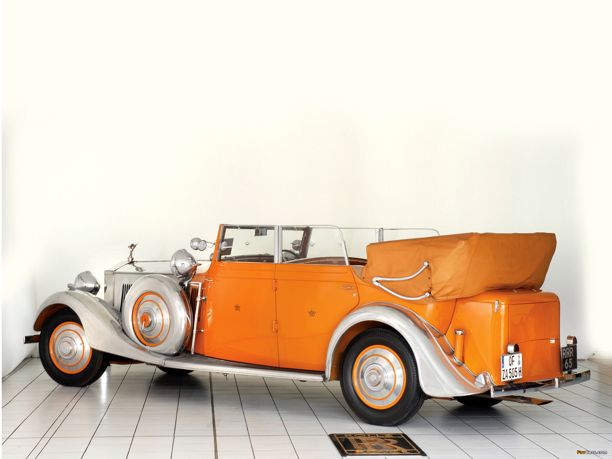 Rolls-Royce Phantom II 40/50 HP Cabriolet Star of India 1934 images (2048 x 1536)