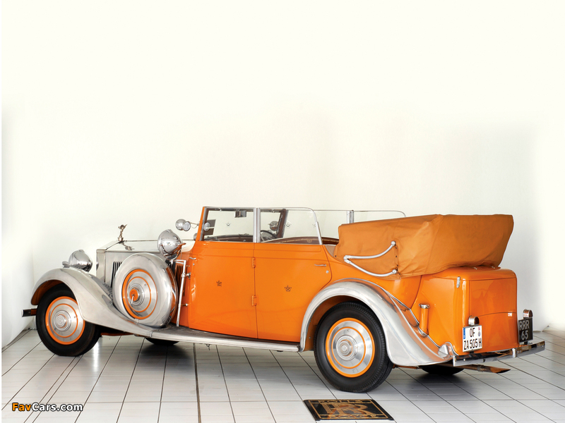 Rolls-Royce Phantom II 40/50 HP Cabriolet Star of India 1934 images (800 x 600)