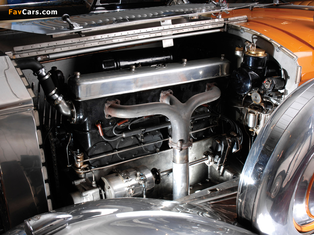 Rolls-Royce Phantom II 40/50 HP Cabriolet Star of India 1934 photos (640 x 480)