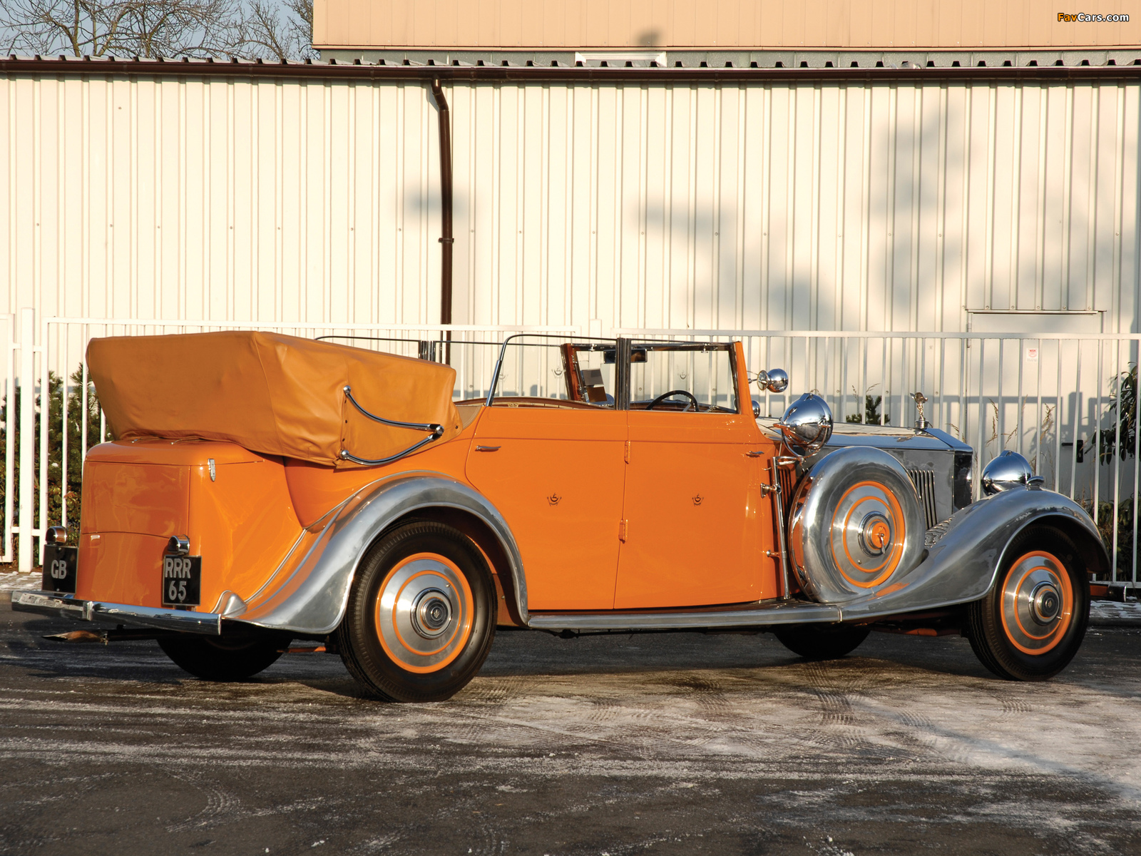 Rolls-Royce Phantom II 40/50 HP Cabriolet Star of India 1934 photos (1600 x 1200)